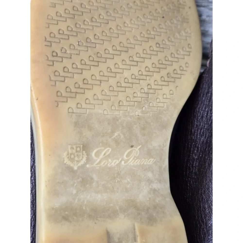 Loro Piana Open Walk Brown Soft Leather Chukka Ankle Shoes EU 42.5/US 9.5‎